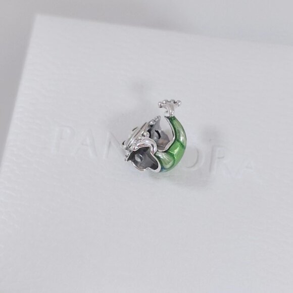 Pandora Climbing Frog Charm S925 Silver with box - Picture 3 of 9